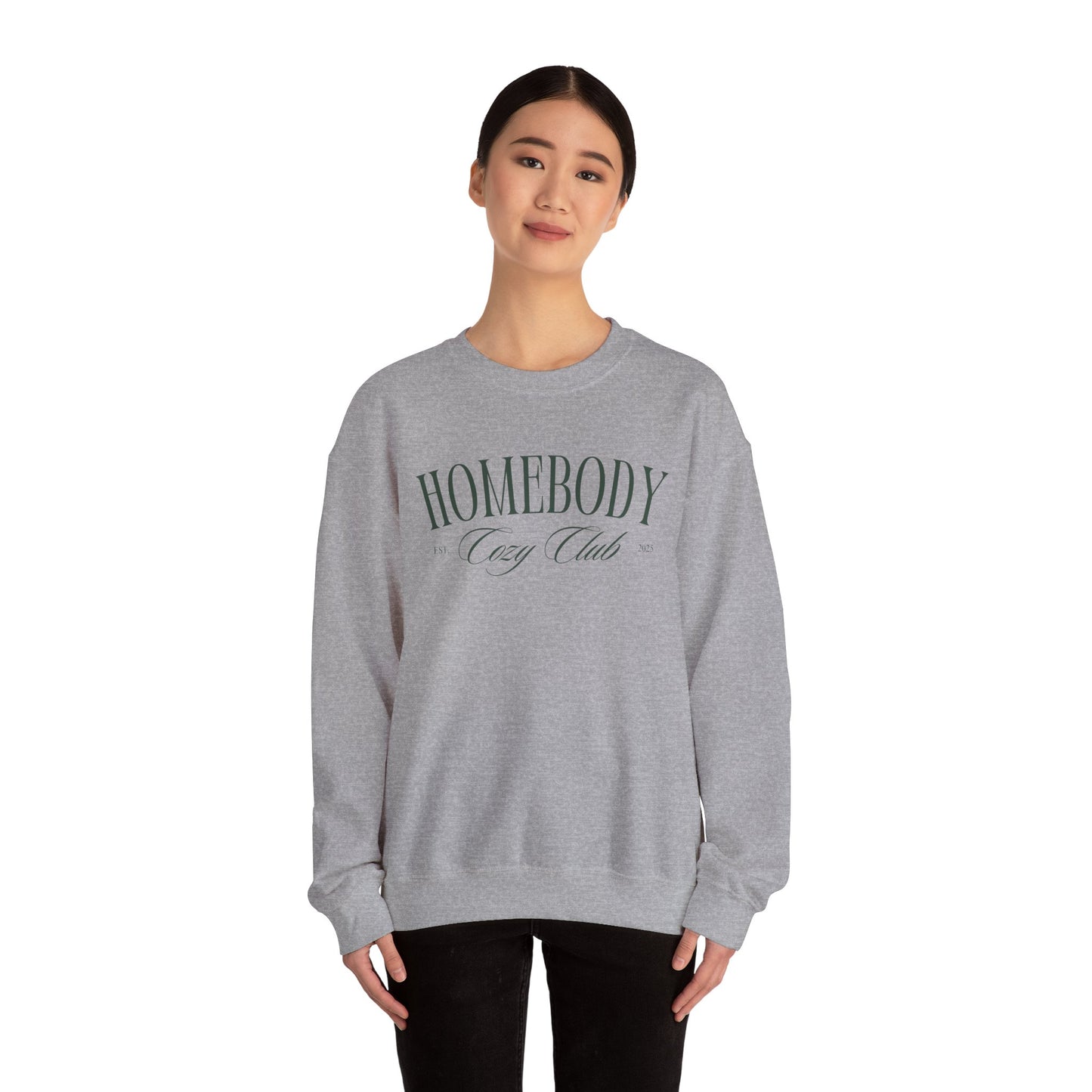 Cozy Club Crewneck Sweatshirt Alternate Version