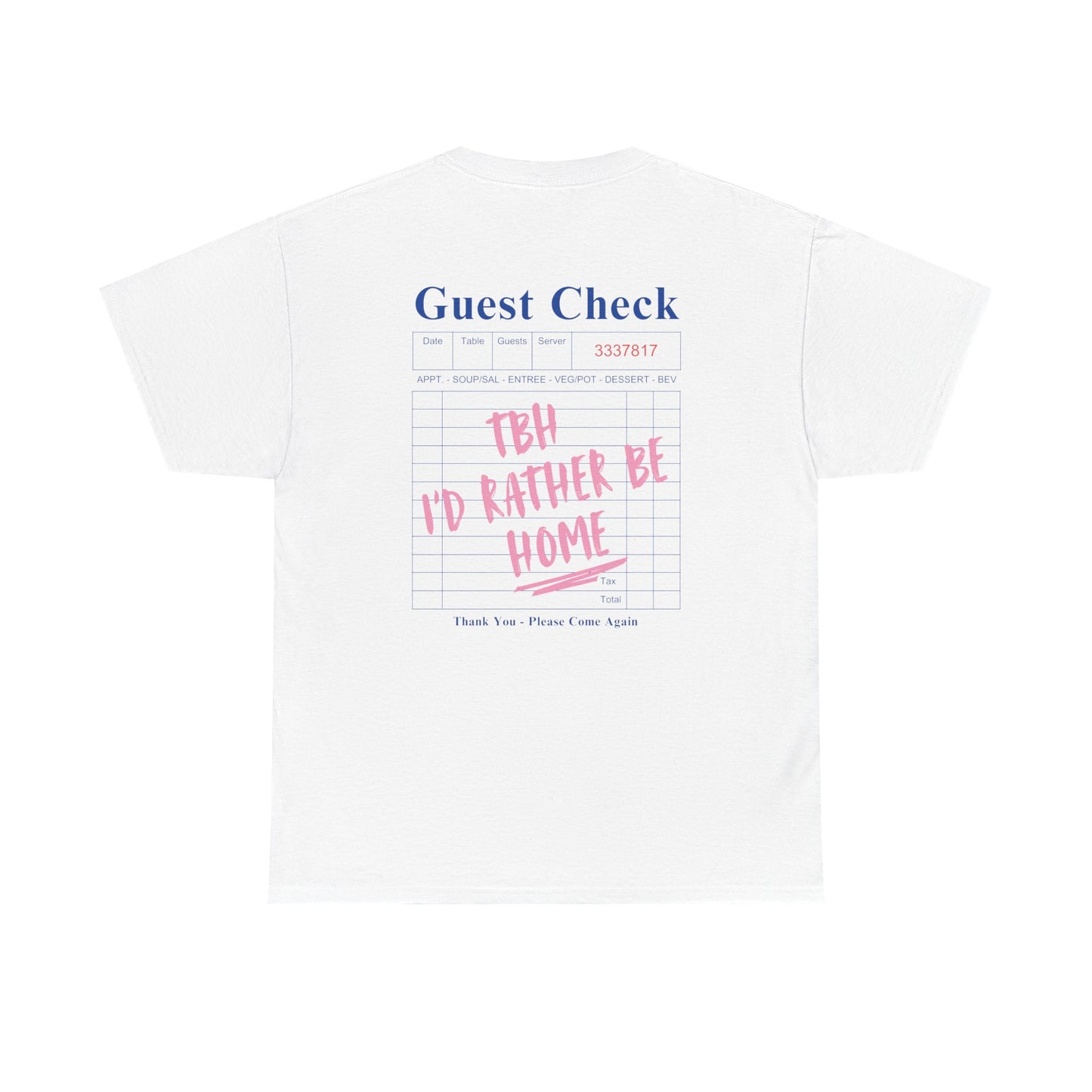 Guest Check Unisex Tee