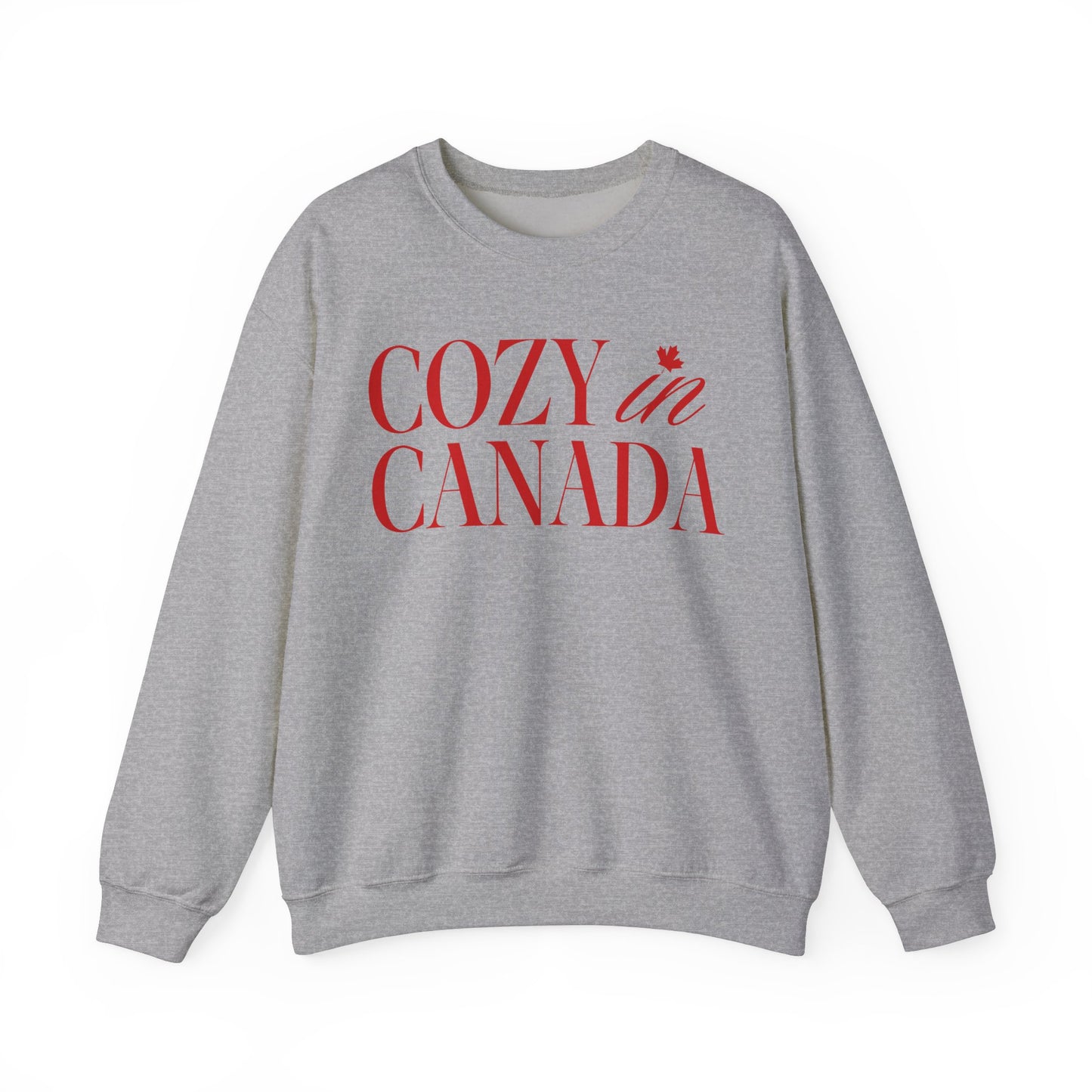 Cozy in Canada Unisex Crewneck Sweatshirt