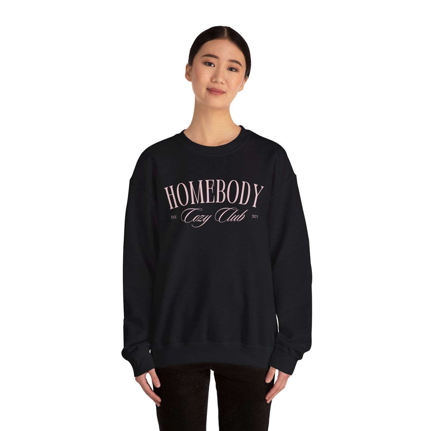 Cozy Club Crewneck Sweatshirt Alternate Version