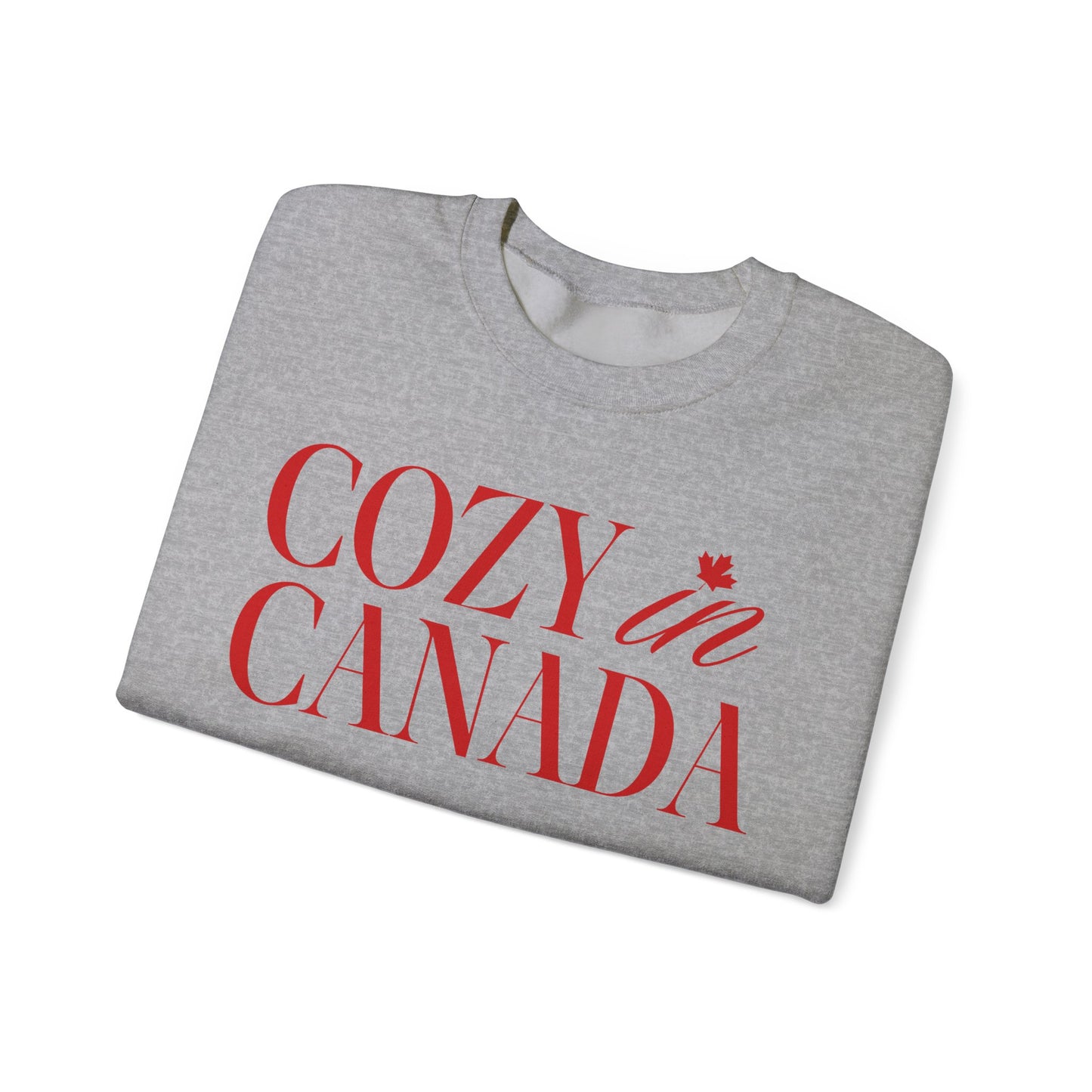 Cozy in Canada Unisex Crewneck Sweatshirt